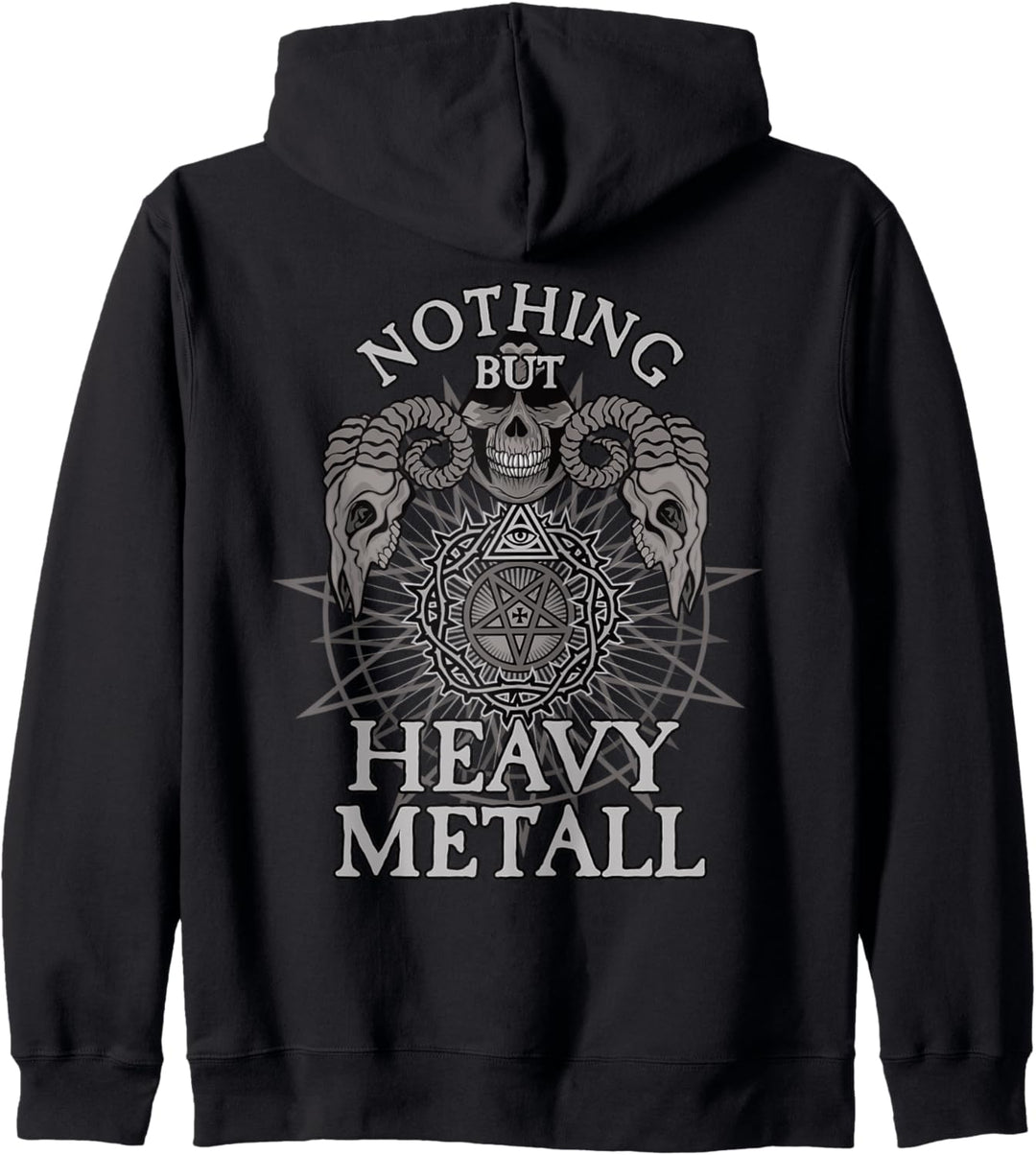 Nothing But Heavy Metal I Retro Metal I Heavy Metal Gitarre Kapuzenjacke