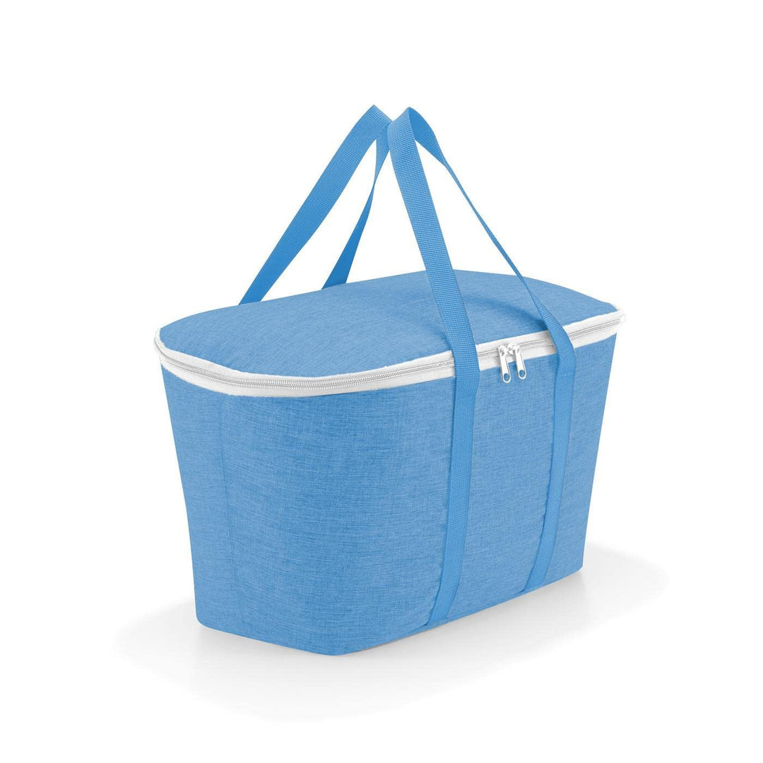 reisenthel coolerbag Twist Azure – Kühltasche mit Obermaterial aus recycelten PET-Flaschen – Ideal f