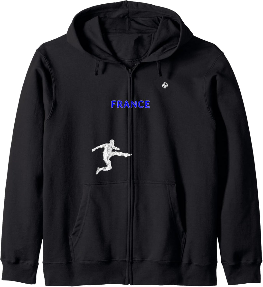 France Frankreich Fussball Kapuzenjacke