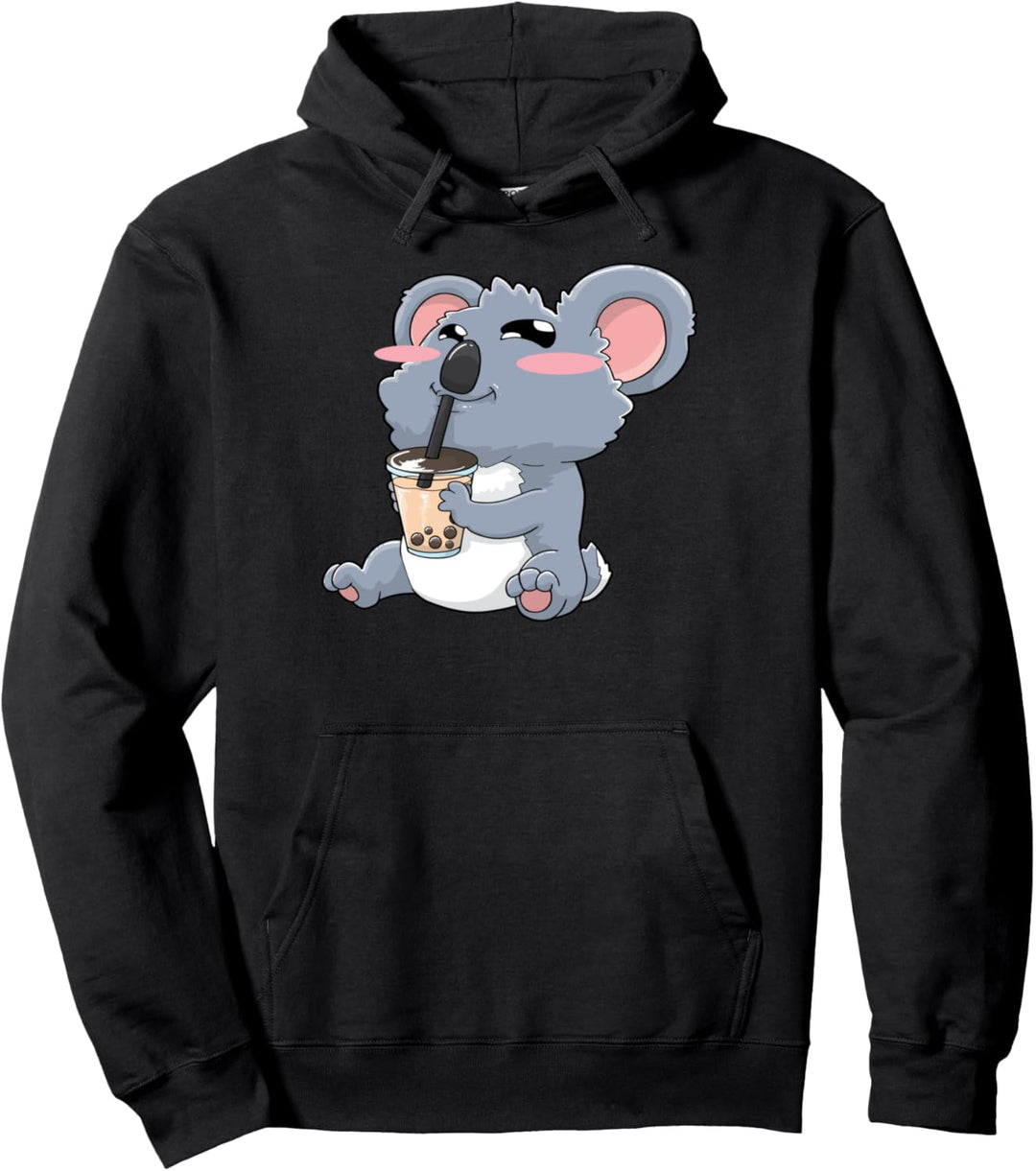 Koalabär Bubble Tea Kawaii Pullover Hoodie