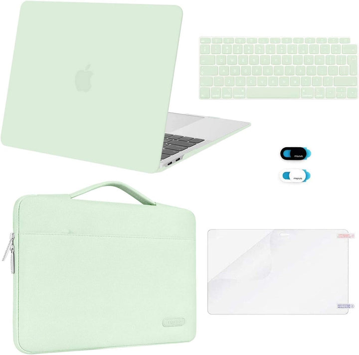 MOSISO Hülle Schutzhülle Kompatibel mit MacBook Air 13 Zoll 2022 2021 2020 2019 2018 A2337 M1 A2179