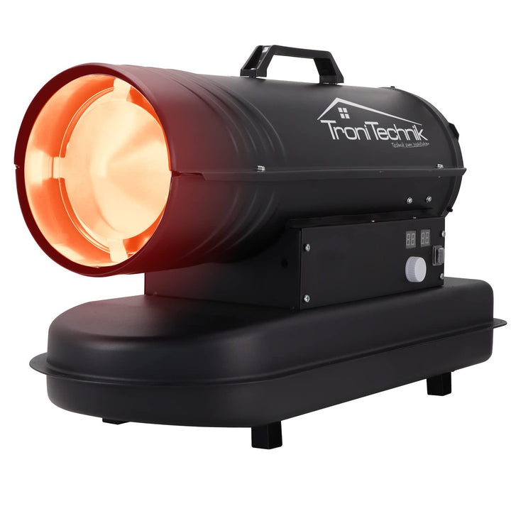 Tronitechnik® Heizkanone Dieselheizgebläse Dieselheizer 20kW Diesel betriebener Heissluftgenerator H