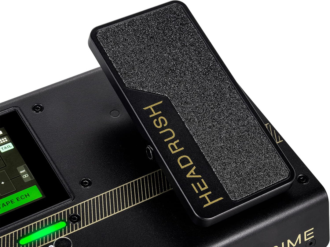 HeadRush Flex Prime Gitarre und Bass Multi-Effekt Pedal und Amp Modeling Prozessor mit Touchscreen,