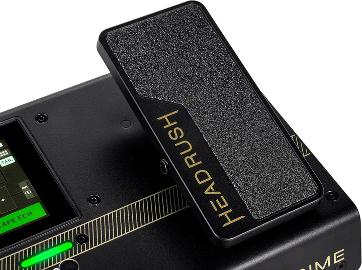 HeadRush Flex Prime Gitarre und Bass Multi-Effekt Pedal und Amp Modeling Prozessor mit Touchscreen,