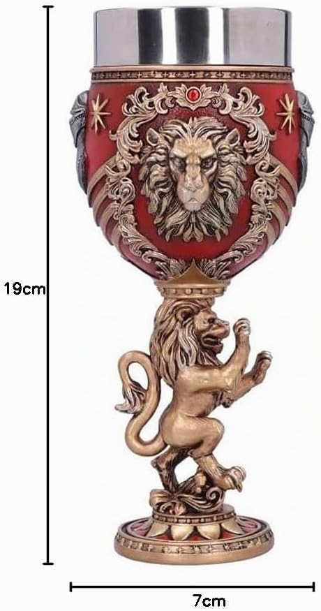 Nemesis Now House Collectable Goblet Harry Potter Gryffindor Hogwarts-Haus-Kelch zum Sammeln, Kunsth