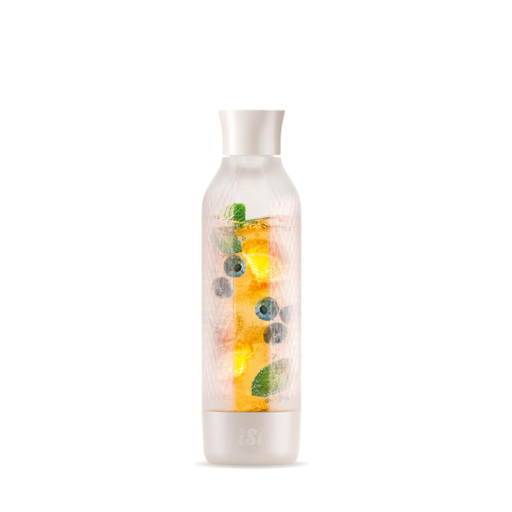 ISI Twist'n Sparkle Virtuoso Zusatzflasche Wassersprudler 0.95L – Ersatzflasche Soda Maker für Sprud