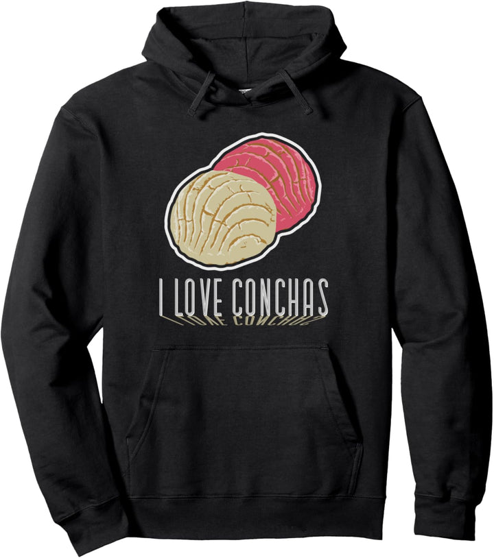 Mexikanische Brot-Conchas-Pfanne De Dulce, Gebäck, Koch, Brotbackautomat Pullover Hoodie