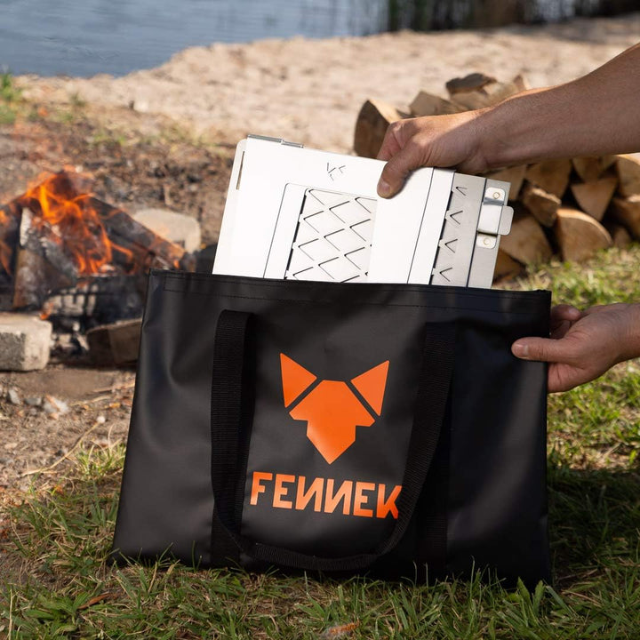 FENNEK Tasche | Zubehör für die Mobile Feuerschale Hexagon und 4FIRE aus Edelstahl | für Camping, Tr
