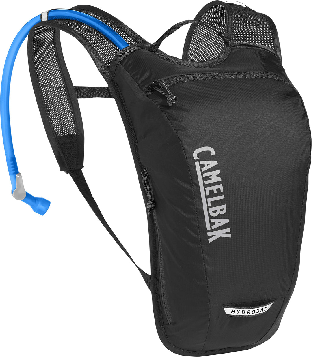 CamelBak Hydrobak Leichter Fahrrad-Trinkrucksack, 1,4 l Schwarz/Silber Trinkrucksack, Schwarz/Silber