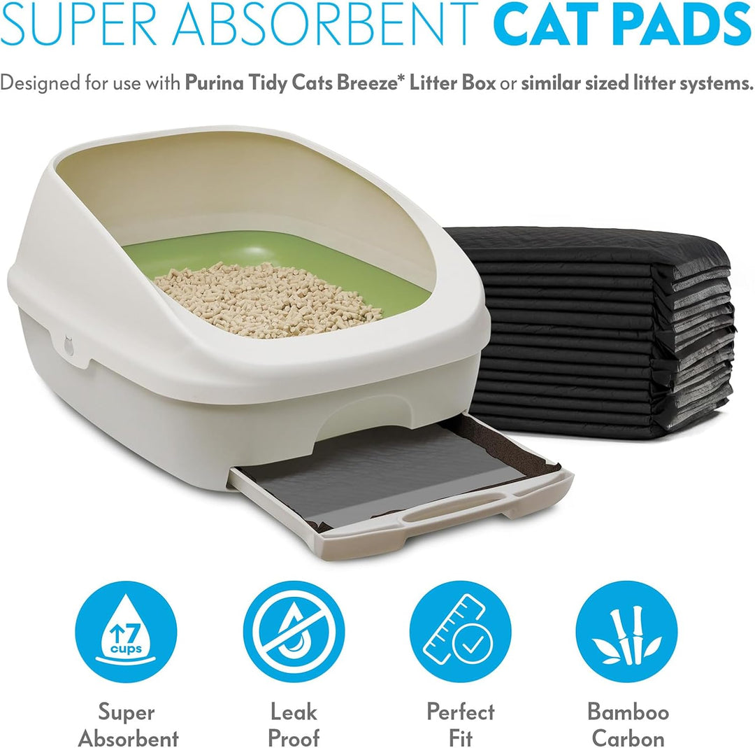 Paw Inspired Peritas Katzenunterlage, Kohlenstoffaktiviert, 20 Stück Carbon 20 Count, Carbon 20 Coun