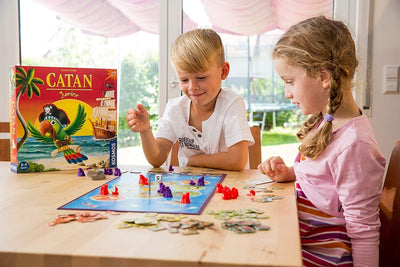 KOSMOS 697495 Catan Junior, Brettspiel für Kinder ab 6 Jahre, Kinderspiel-Variante von Siedler von C