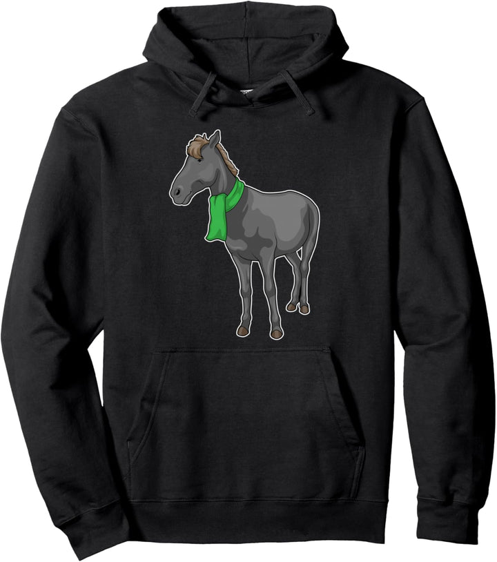 Pferd Schal Pullover Hoodie