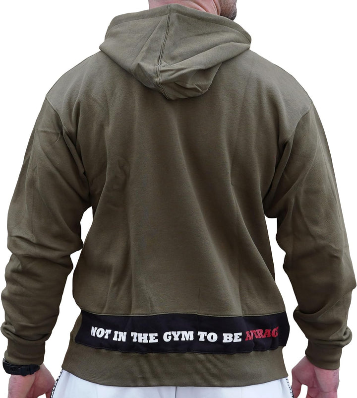 Brachial Premium Herren Kapuzenpullover Rude - Hoodie Sweatshirt Pullover mit Kapuze für Bodybuilder