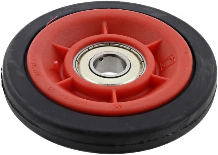 Laufrolle für Trommel in Trockner kompatibel mit Electrolux 8077877028 Gummirad mit Kugellager für W