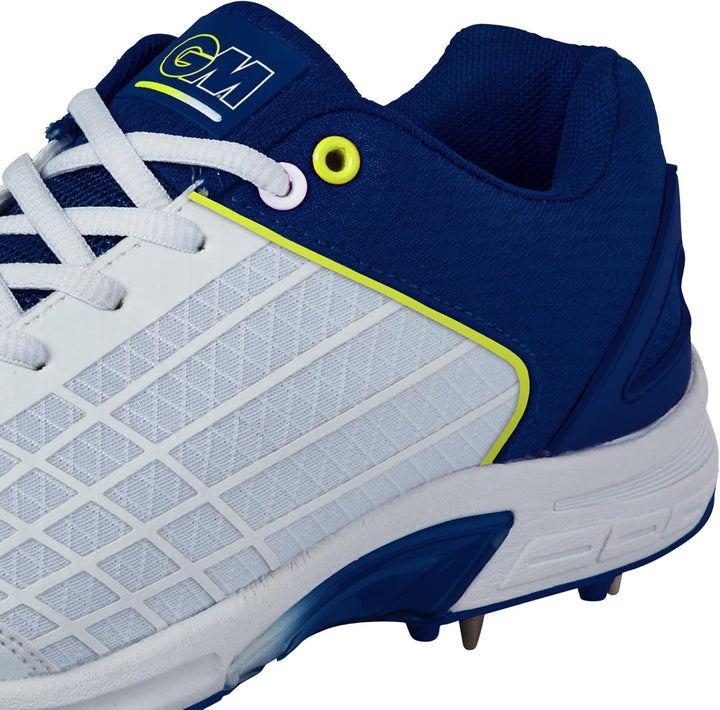 Gunn & Moore GM Cricketschuhe mit Spike, hochwertiges atmungsaktives Mikrofaser-PU-Obermaterial, zwe