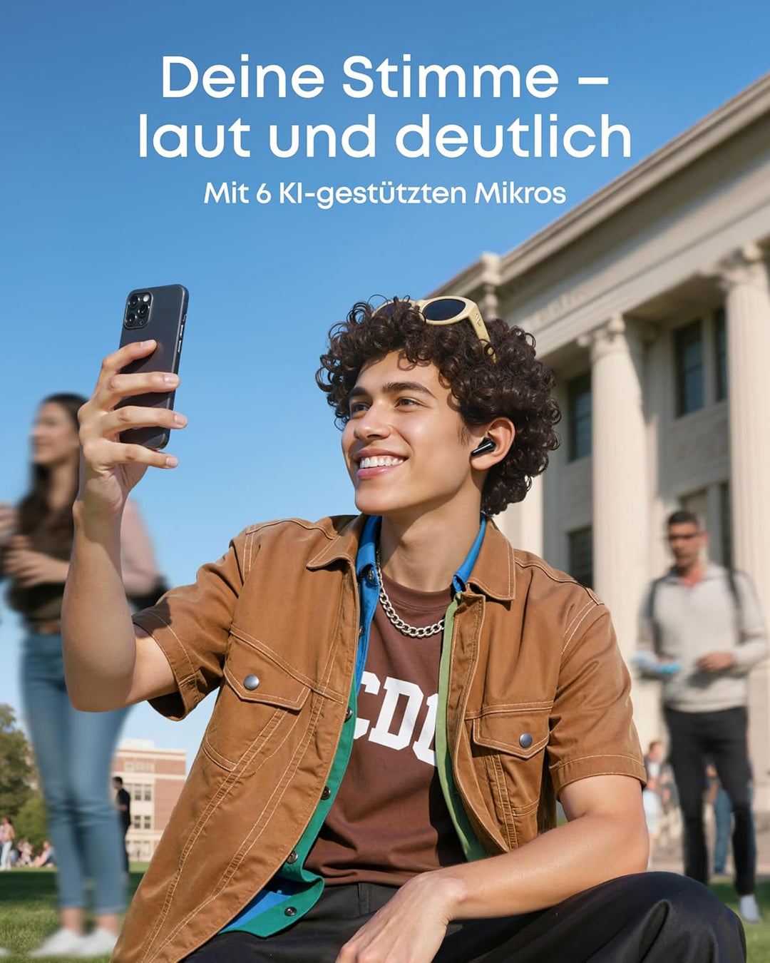 soundcore P31i by Anker, adaptives Noise Cancelling in Echtzeit, Hi-Res Sound, kabellose Bluetooth-K
