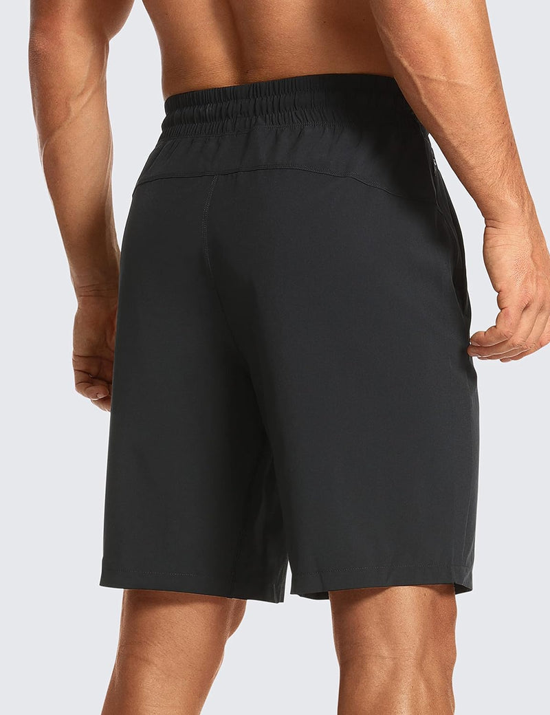 CRZ YOGA Herren Sports Shorts Schnelltrocknend Fitness Kurz Hose Laufshorts mit Taschen - 18/23cm 23