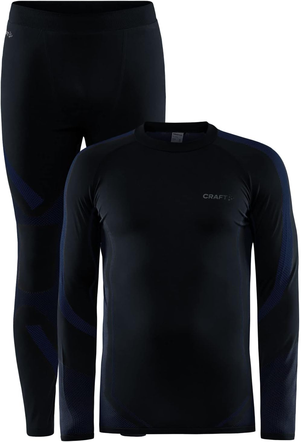 Craft Core Dry Fuseknit Base Layer Set Herren schwarz 2021 Unterwäsche Set XL Schwarz, XL Schwarz