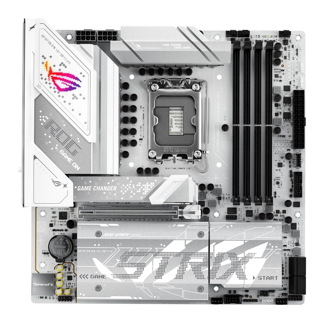 ASUS ROG STRIX B760-G GAMING WIFI Mainboard Sockel Intel LGA 1700 (Intel B760, mATX, DDR5 Speicher,