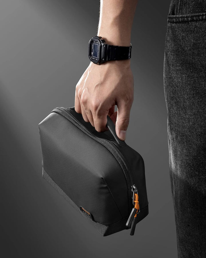 Inateck Elektronik Case, Spritzwassergeschützte Zubehörtasche, Gadget Organizer Tasche, USB Kabel Or