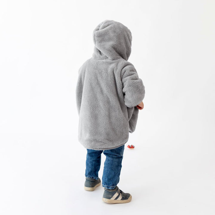 BEMINI Reiseponcho Softy + jersey Grizou 9-36m Grizou, 9-36m Grizou