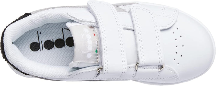Diadora Unisex Kinder Game P Ace Ps Gymnastikschuh 31 EU Weiss Blau 1, 31 EU Weiss Blau 1
