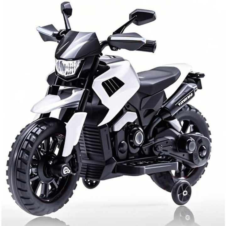 GarveeLife Elektrisches Kinder-Motorrad mit Musik &amp; Scheinwerfer | 6V Akku, bis 3 km/h, für Kinder v