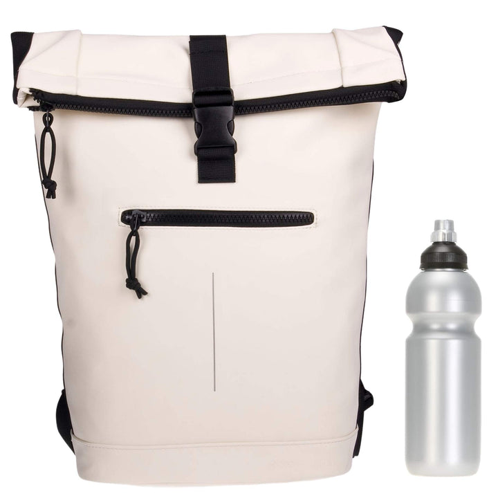 New Rebels Rucksack Plane Time Bag Kurierrucksack Roll-up Fahrradrucksack Sport Fitness + Flasche Cr