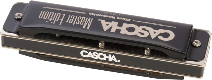 Master Edition Blues Harmonica in D (incl. soft case and cleaning cloth)