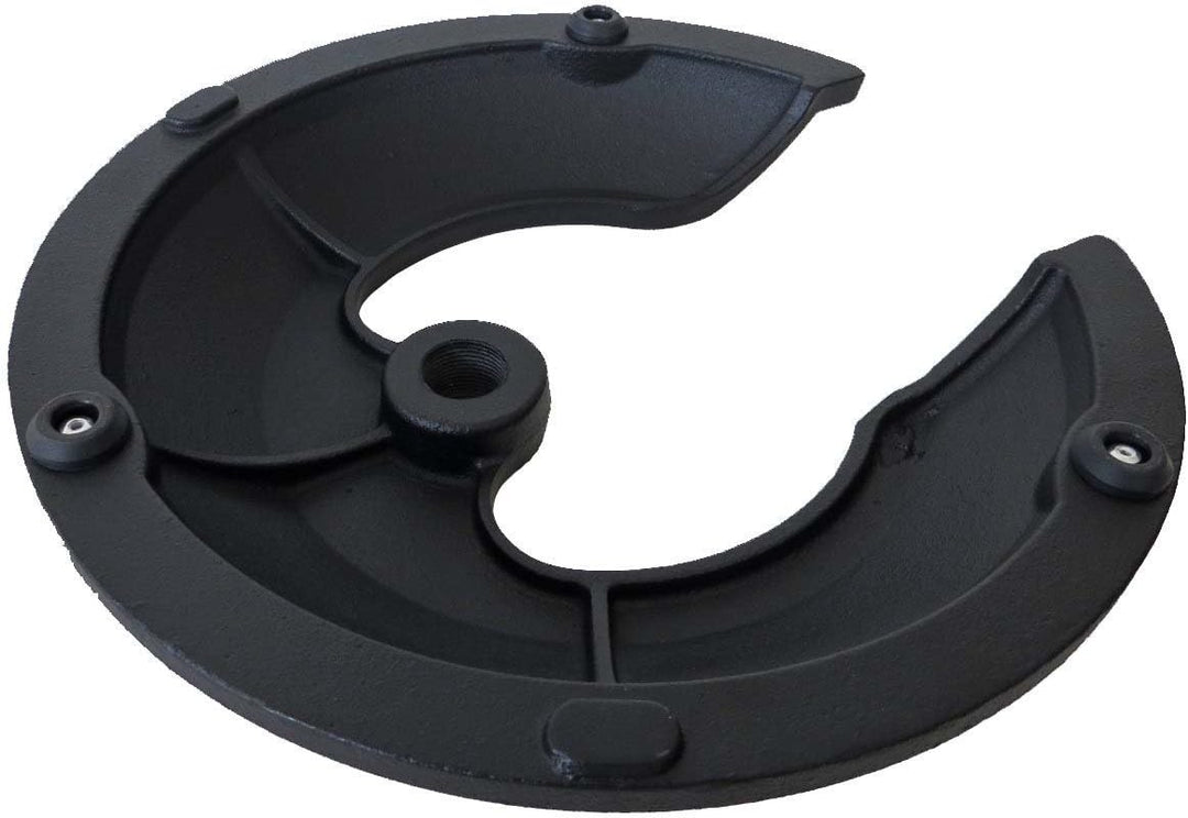 keepdrum MS096 Mikrofonständer gerade, ausziehbar mit Guss-Sockel + universal Mikrofonklemme MS096 +