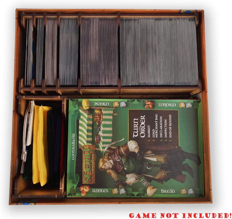 docsmagic.de Organizer Insert for Sheriff of Nottingham Box - Einsatz, Sheriff of Nottingham