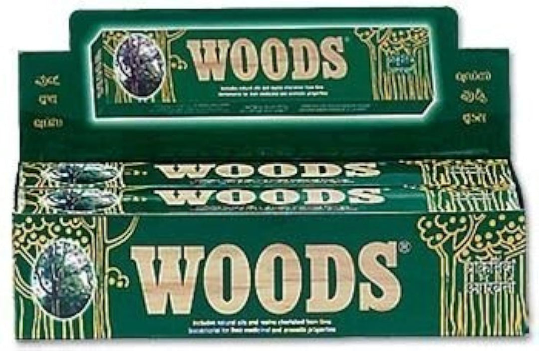 Woods Natural Räucherstäbchen, gross-Pack