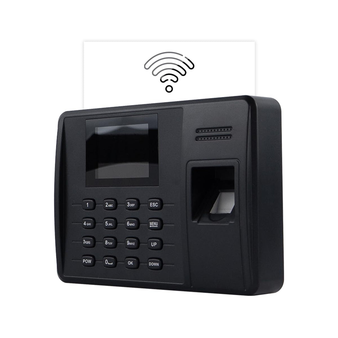 TimeClock-200NWEPI Zeiterfassung, WiFi, Web, P2P, bis zu 1000 Mitarbeiter, Fingerabdruckprüfung, RFI