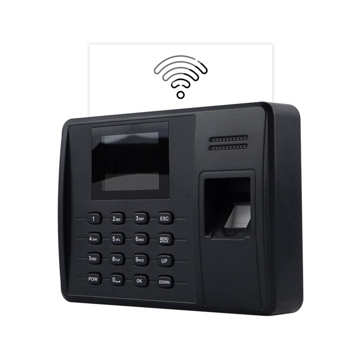 TimeClock-200NWEPI Zeiterfassung, WiFi, Web, P2P, bis zu 1000 Mitarbeiter, Fingerabdruckprüfung, RFI