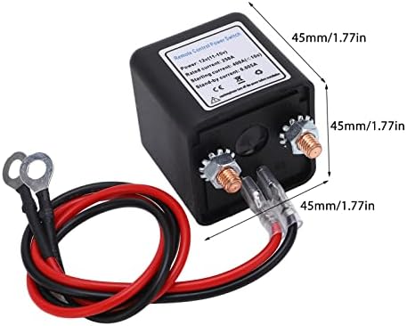 Batterie-Ferntrennschalter, 12 V 250 A Verbesserte Fernsteuerung Verhindert das Entladen der Batteri