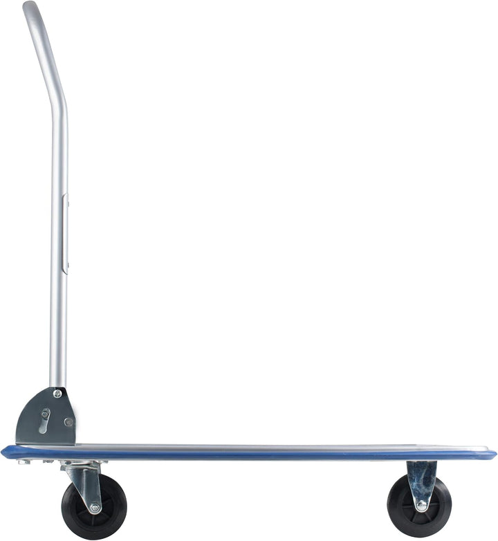 Pavo – Klappbarer Plattformwagen bis 150 kg, robuster Transportwagen mit rutschfester Oberfläche und