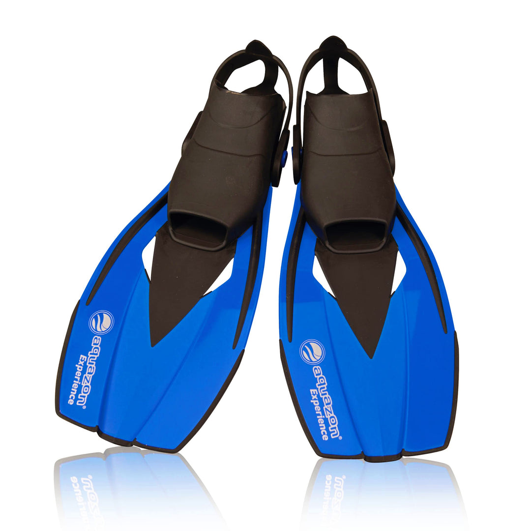 AQUAZON Flossen Experience, verstellbare Flossen, Schnorchelflossen, Taucherflossen, Schwimmflossen