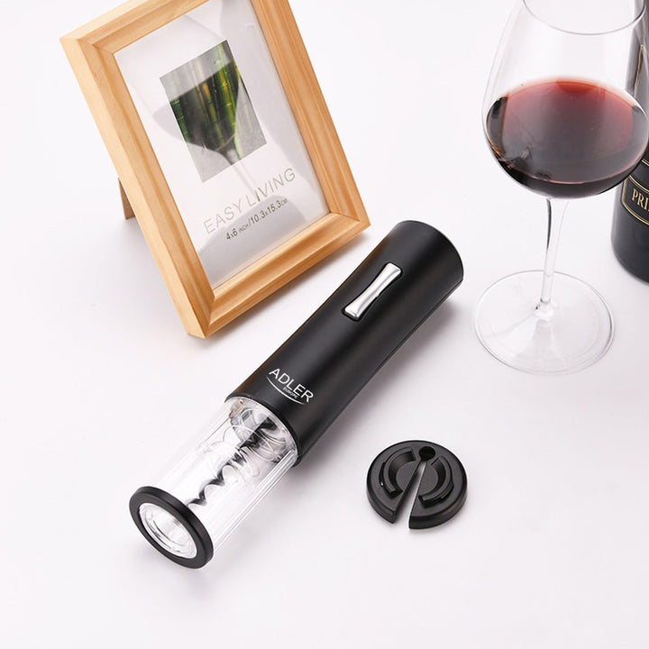 Adler Electric Wine Open AD 4490, Kunststoff, schwarz