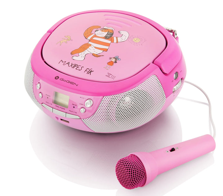 GoGEN Karaoke CD-Player I Maxipes I Bluetooth I USB Port I Karaokemikrofon I Kopfhöreranschluss I Ka