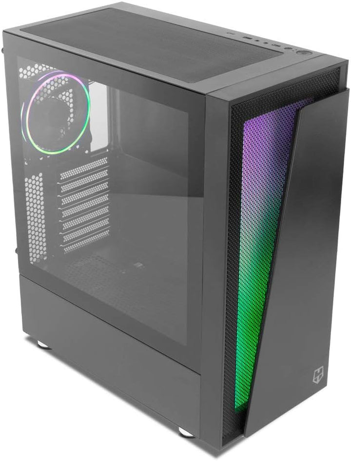 NOX XTREME PRODUCTS Hummer Blaster -NXHUMMERBLASTER- PC-Gehäuse, Semi-Tower, ARGB Pro-Beleuchtung, S