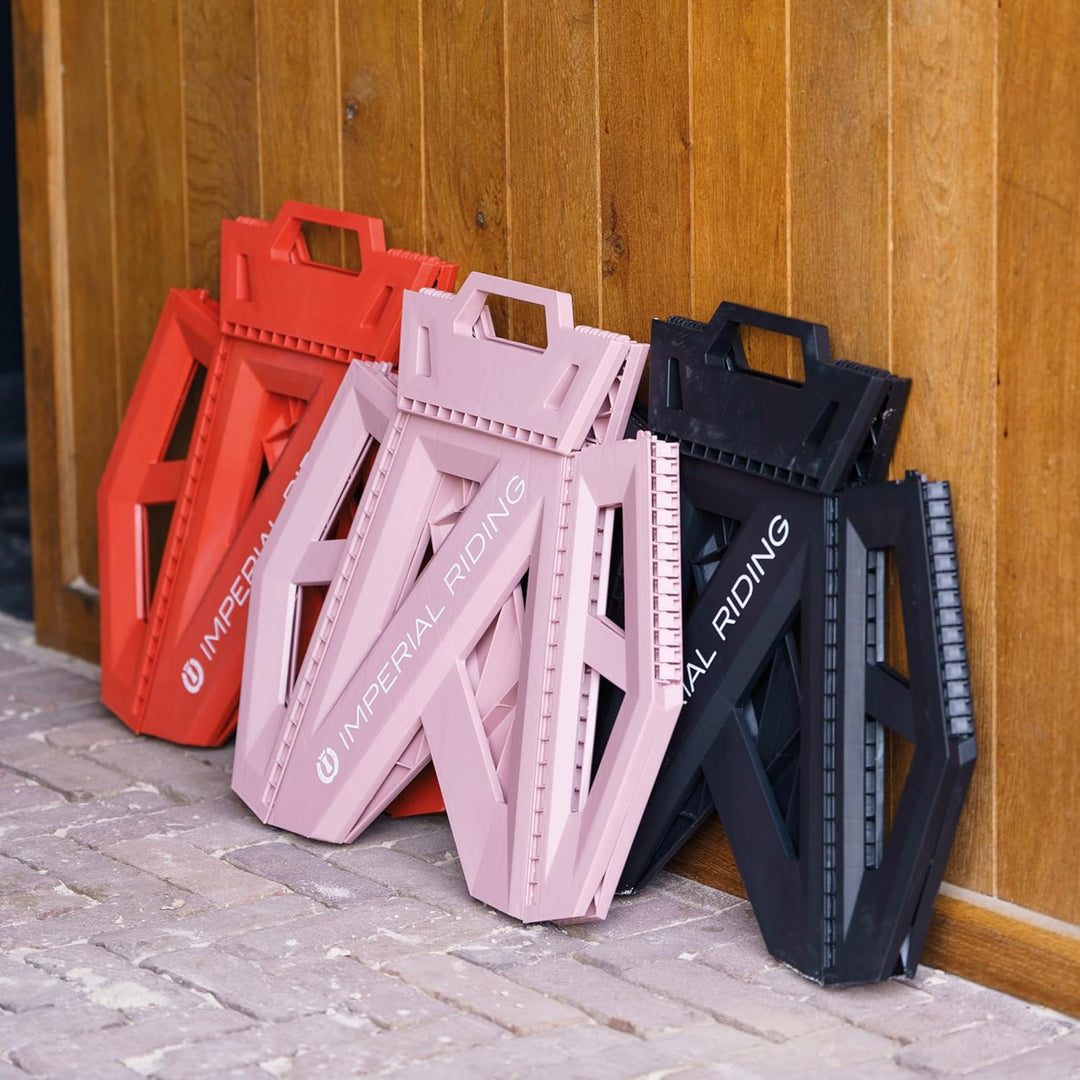 Imperial Riding Step IRH Sky high, Klapphocker, Tritthocker, Klappbarer Hocker, einfache Aufbewahrun