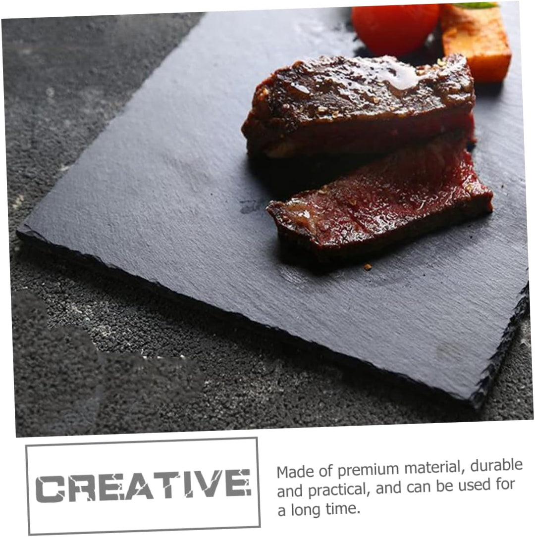 BESTonZON Schieferplatte Für Sushi Multifunktions-steakteller Aus Natürlichem Material Geeignet Für