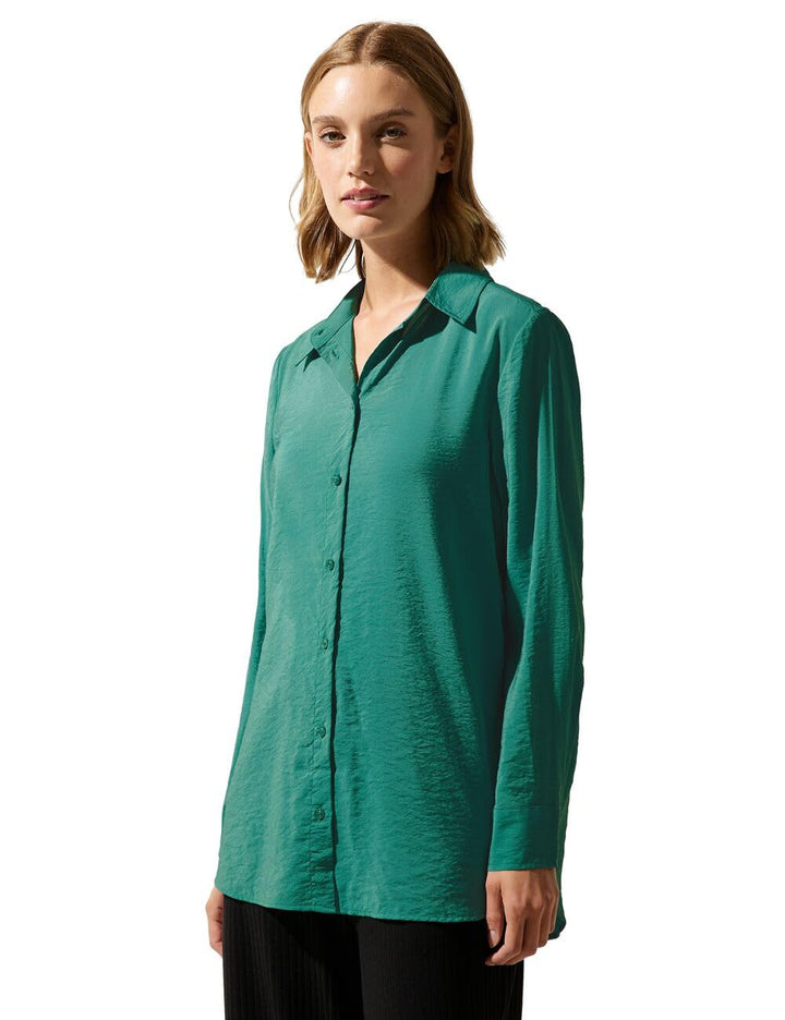 Street One Damen Hemdbluse 36 Lagoon Green, 36 Lagoon Green