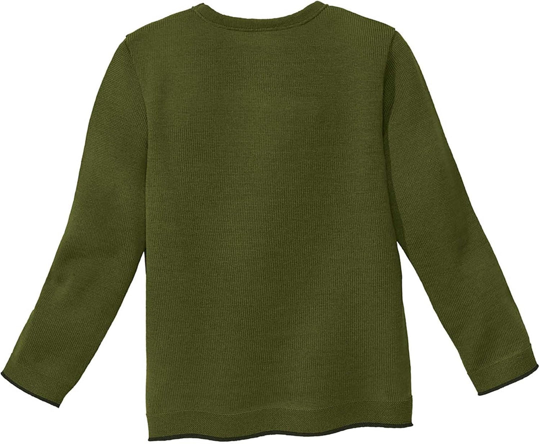 disana Strick-Pullover, 100% Bio-Merinowolle GOTS, IVN Best | Zeitloses Design | Kleinkind, Kind, Un