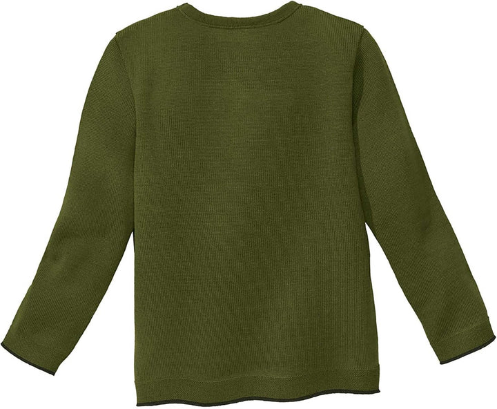disana Strick-Pullover, 100% Bio-Merinowolle GOTS, IVN Best | Zeitloses Design | Kleinkind, Kind, Un