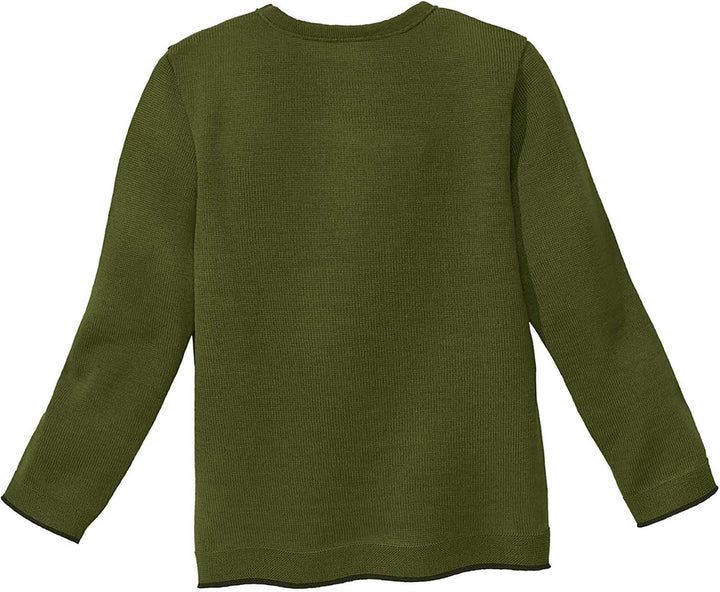 Disana Strick-Pullover, 100% Bio-Merinowolle GOTS, IVN Best | Zeitloses Design | Kleinkind, Kind, Un
