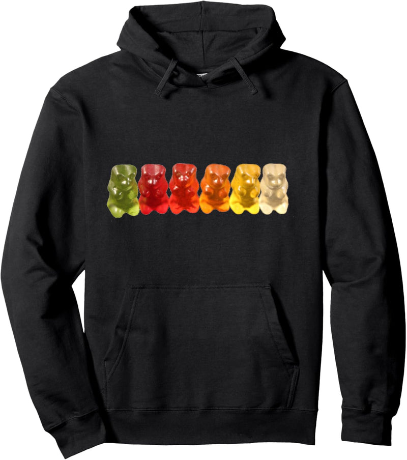 Gummibärchen Süssigkeiten Pullover Hoodie