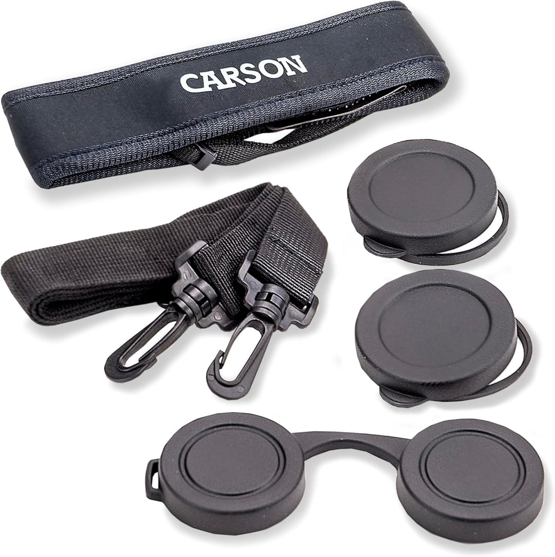 Carson RD Full-Size Fernglas, 10x42mm, Doppelstegdesign, wasserdicht, robust, beschlagfrei (RD-042)