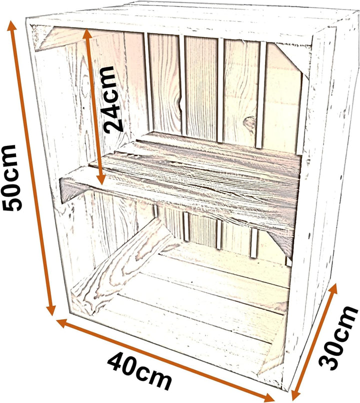 Alte geflammte Obstkisten/Holzkisten in vielen Variationen -Ideal zum Möbelbau oder zur Aufbewahrung