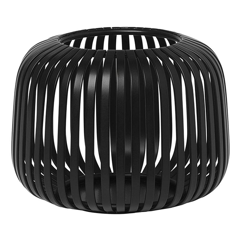 blomus Laterne -LITO- Farbe Schwarz Kerzenhalter Windlicht (XS) 14 x 14 x 10cm (66210) X-Small, X-Sm